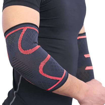 Elbow Support Brace Elastic Fitness Sport Elbow Protective Pad Absorbs Sweat Sport Arm Sleeve Elbow Brace