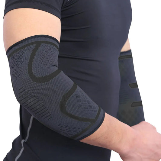 Elbow Support Brace Elastic Fitness Sport Elbow Protective Pad Absorbs Sweat Sport Arm Sleeve Elbow Brace