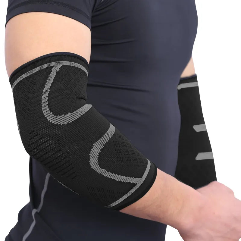 Elbow Support Brace Elastic Fitness Sport Elbow Protective Pad Absorbs Sweat Sport Arm Sleeve Elbow Brace
